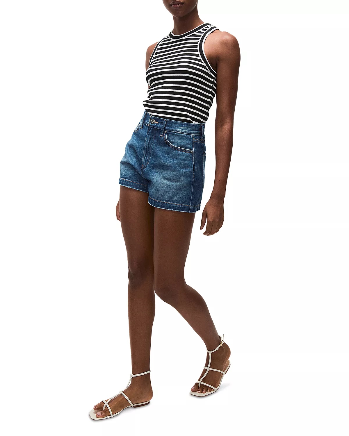 Cropped Jordyn Tank Top - 7