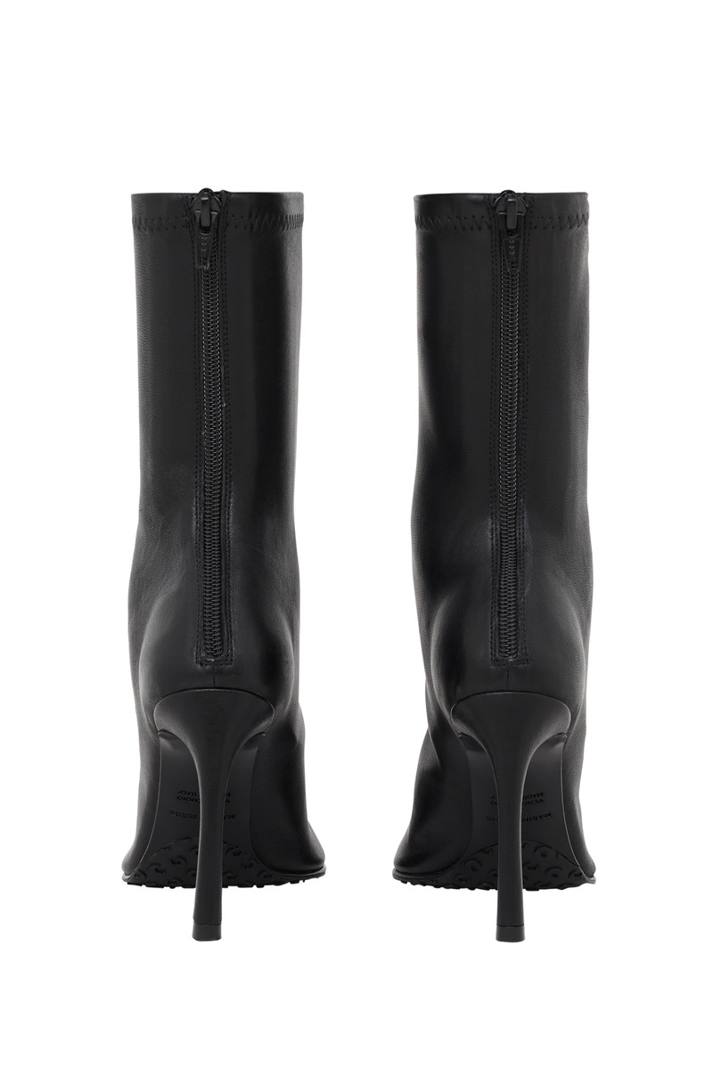 Smooth Leather Ms KiSS Ankle Boots 3
