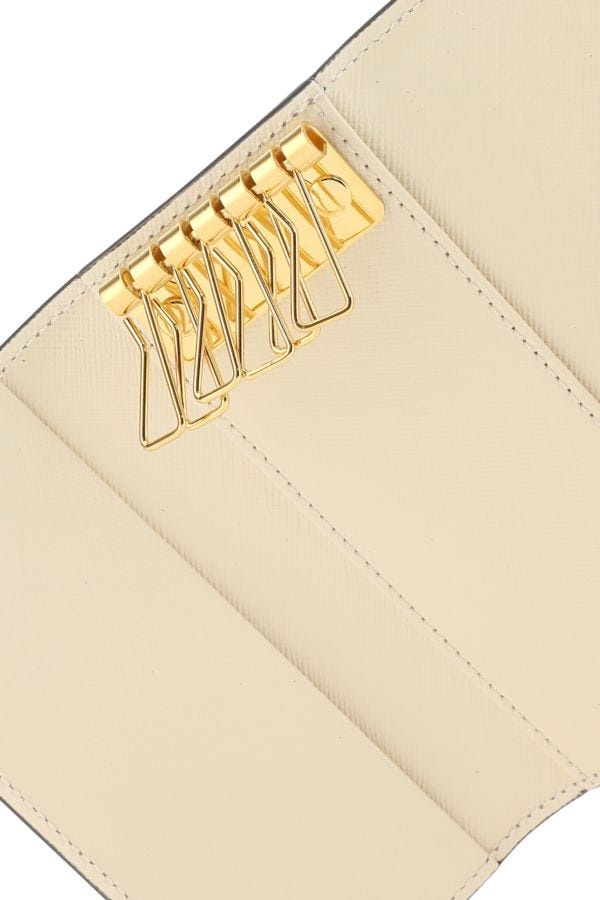 キーケース Marni Two-tone leather key chain case Marni Two-tone leather key chain case | gebnegozionline