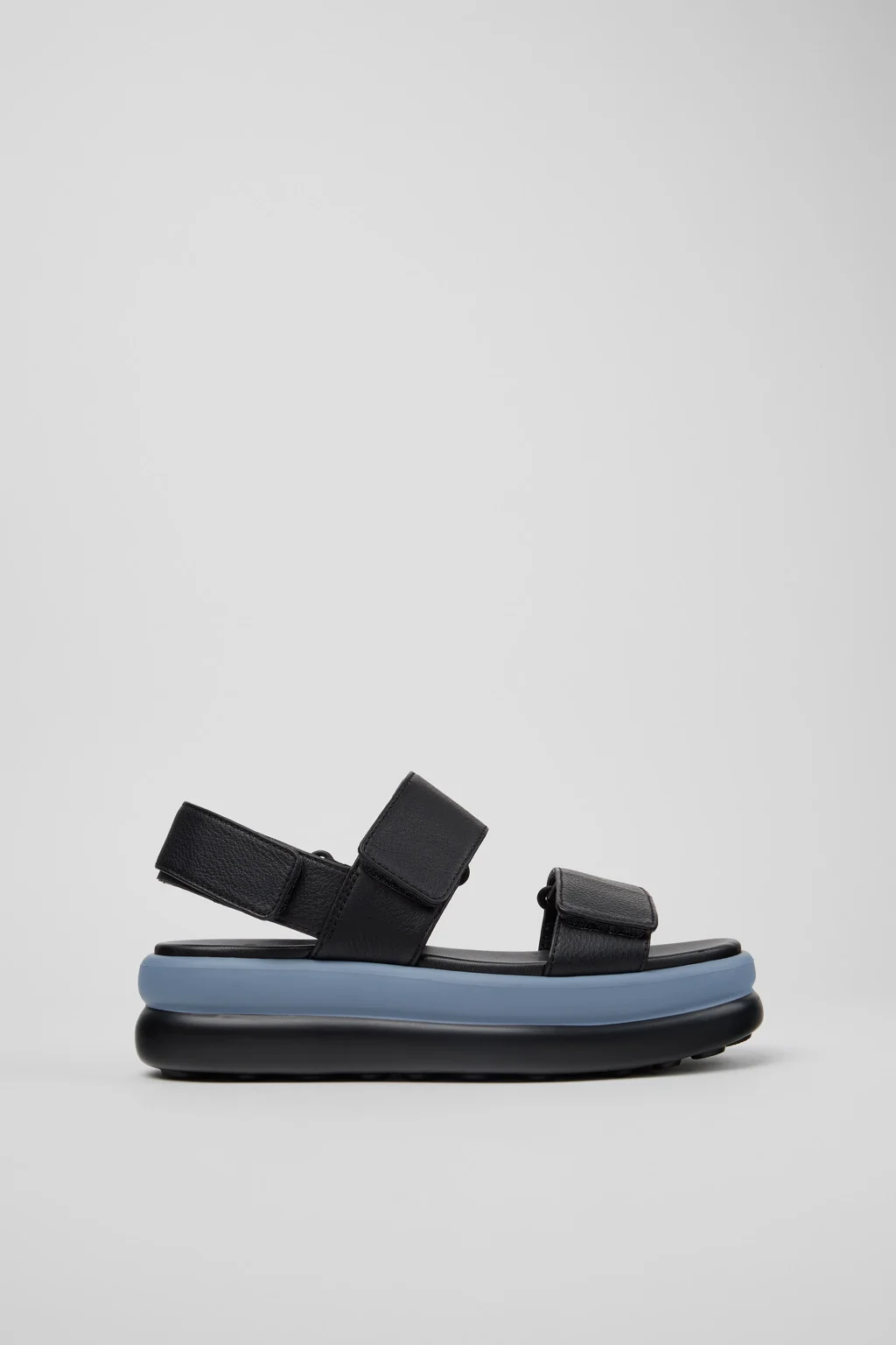 Pelotas Flota Up Black Leather Sandals for Women. - 1
