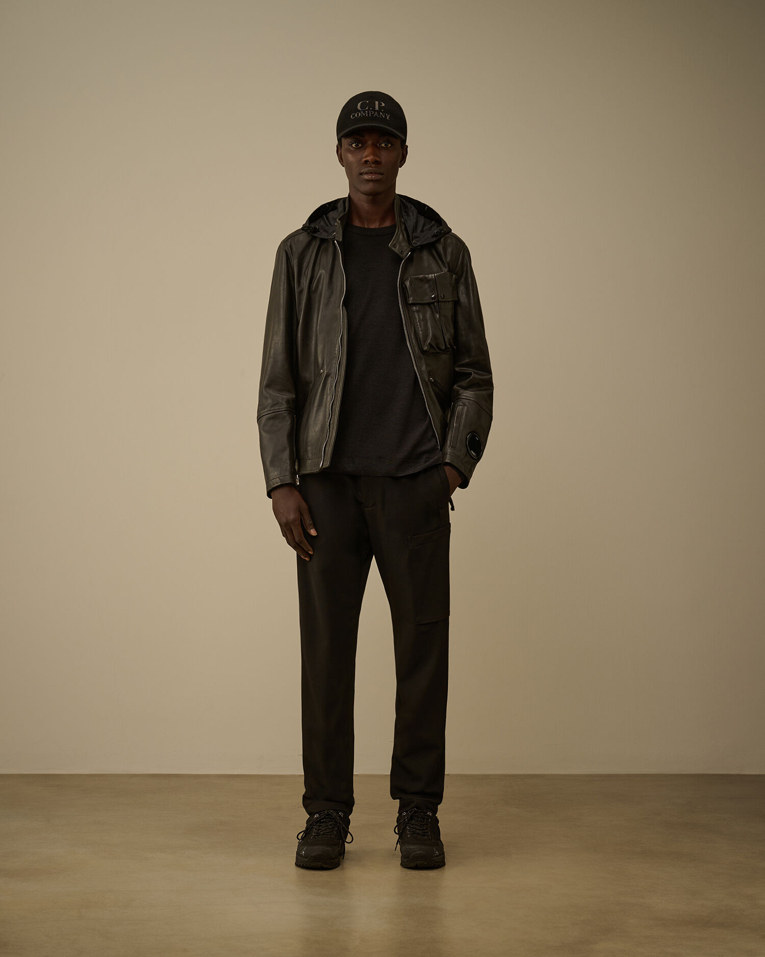 Wool Gabardine Regular Cargo Pants - 2