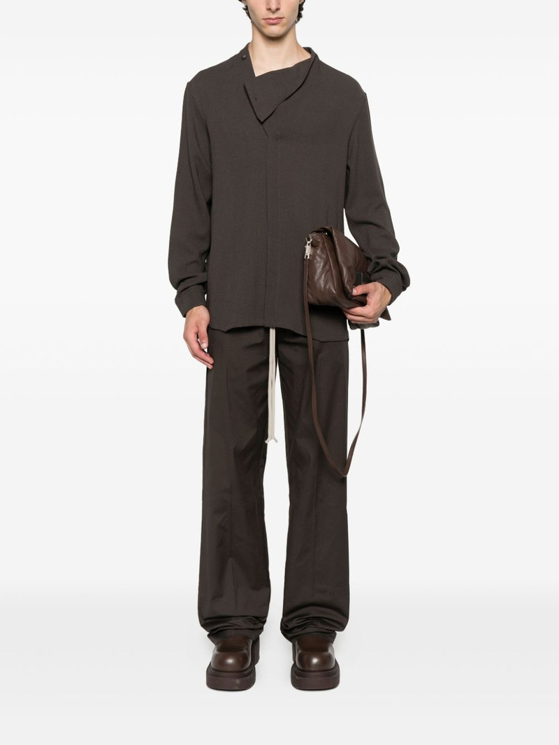 Rick Owens drawstring-cuffed trousers outlook