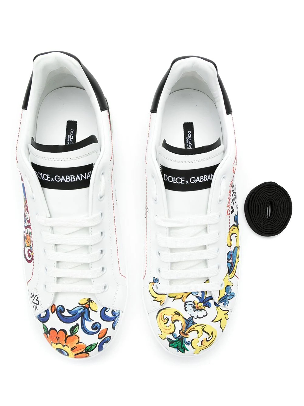 printed sneakers - 4