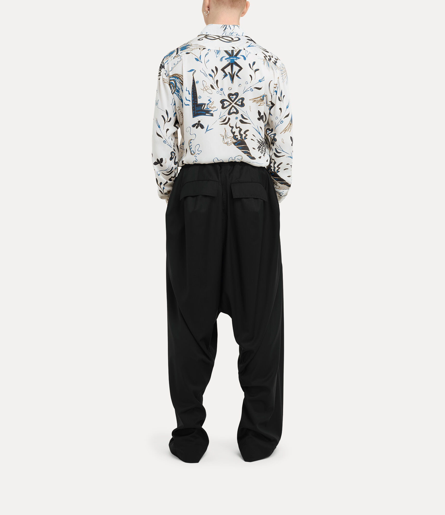 TWO BUTTON KRALL SHIRT - 3
