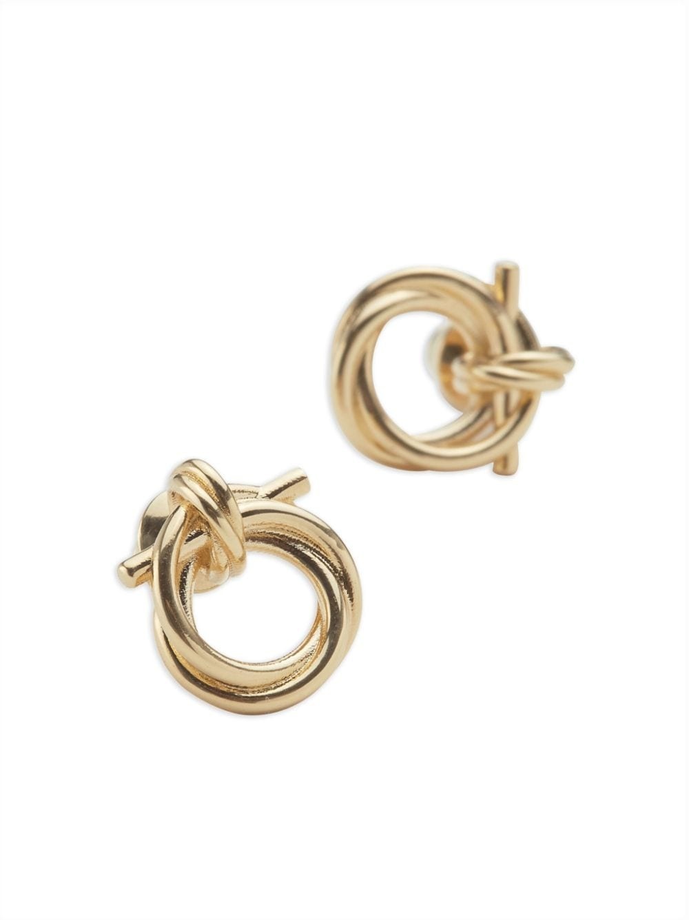 Gancini twisted hoop earrings - 3