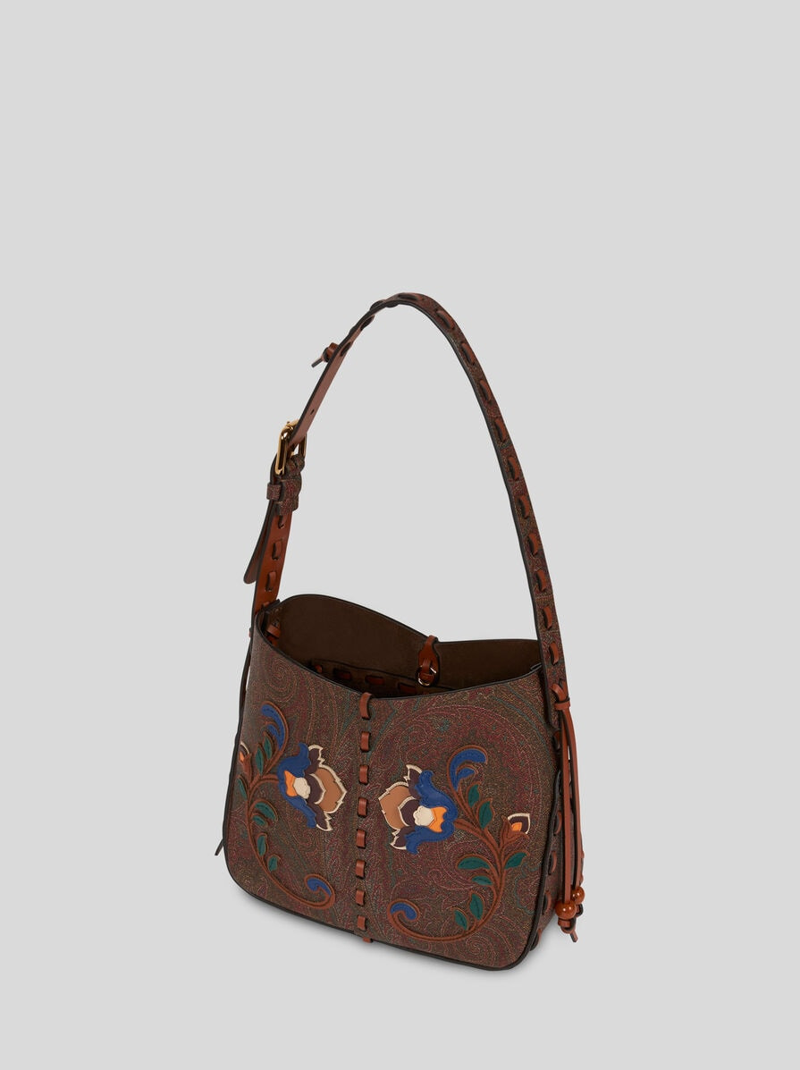 VULCANO BAG WITH FLOWERS - 4