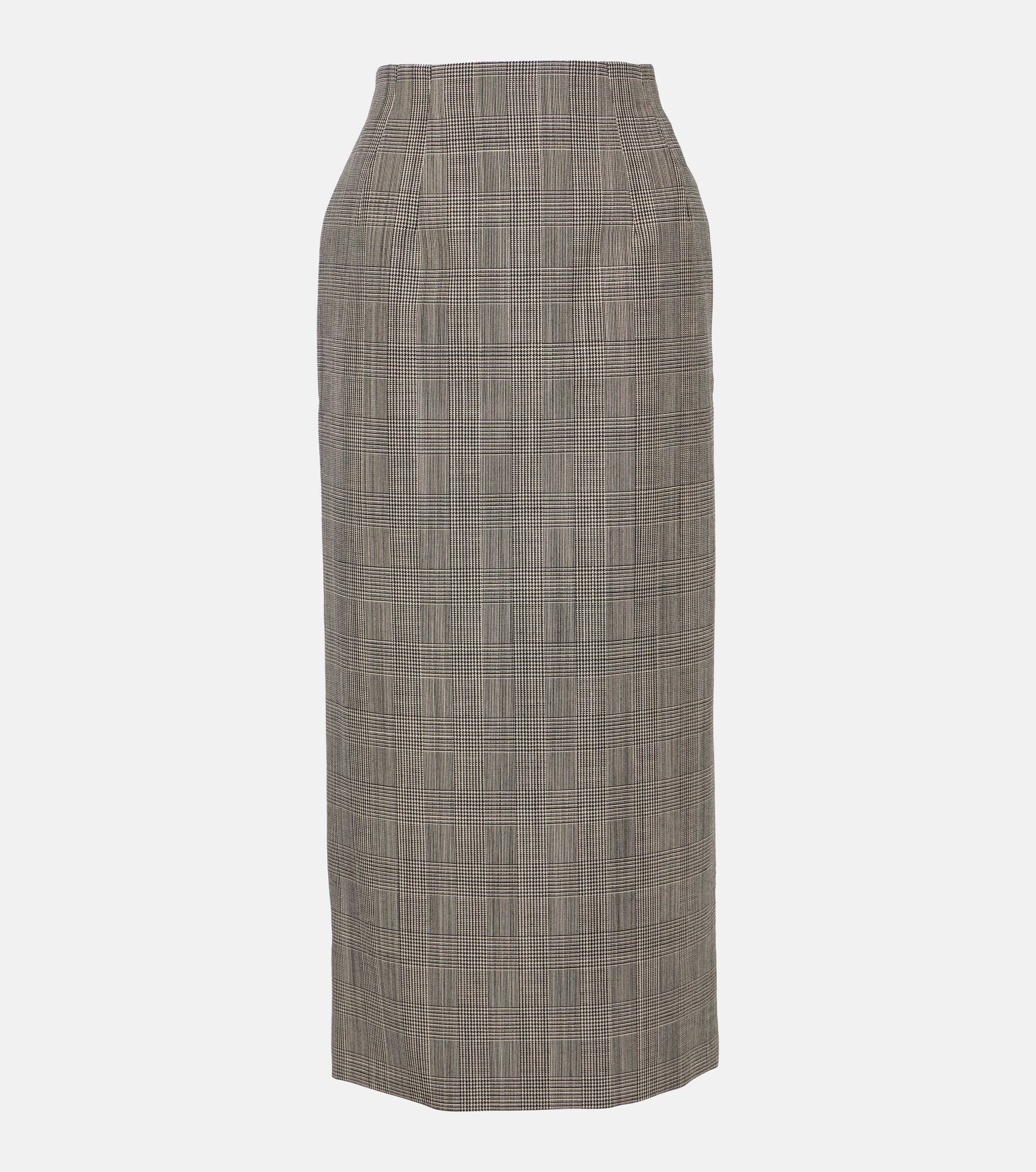 Prince of Wales check midi skirt - 1