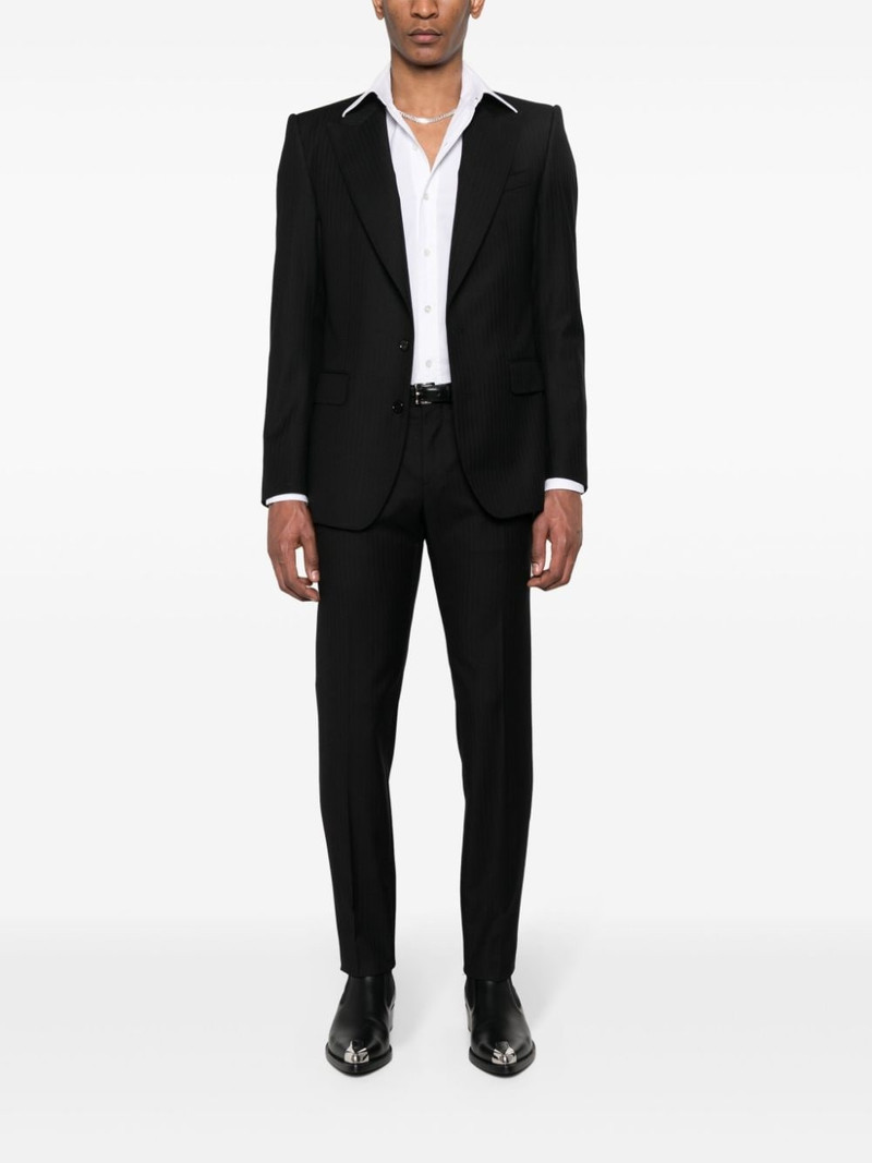 Dolce & Gabbana pressed-crease wool trousers outlook