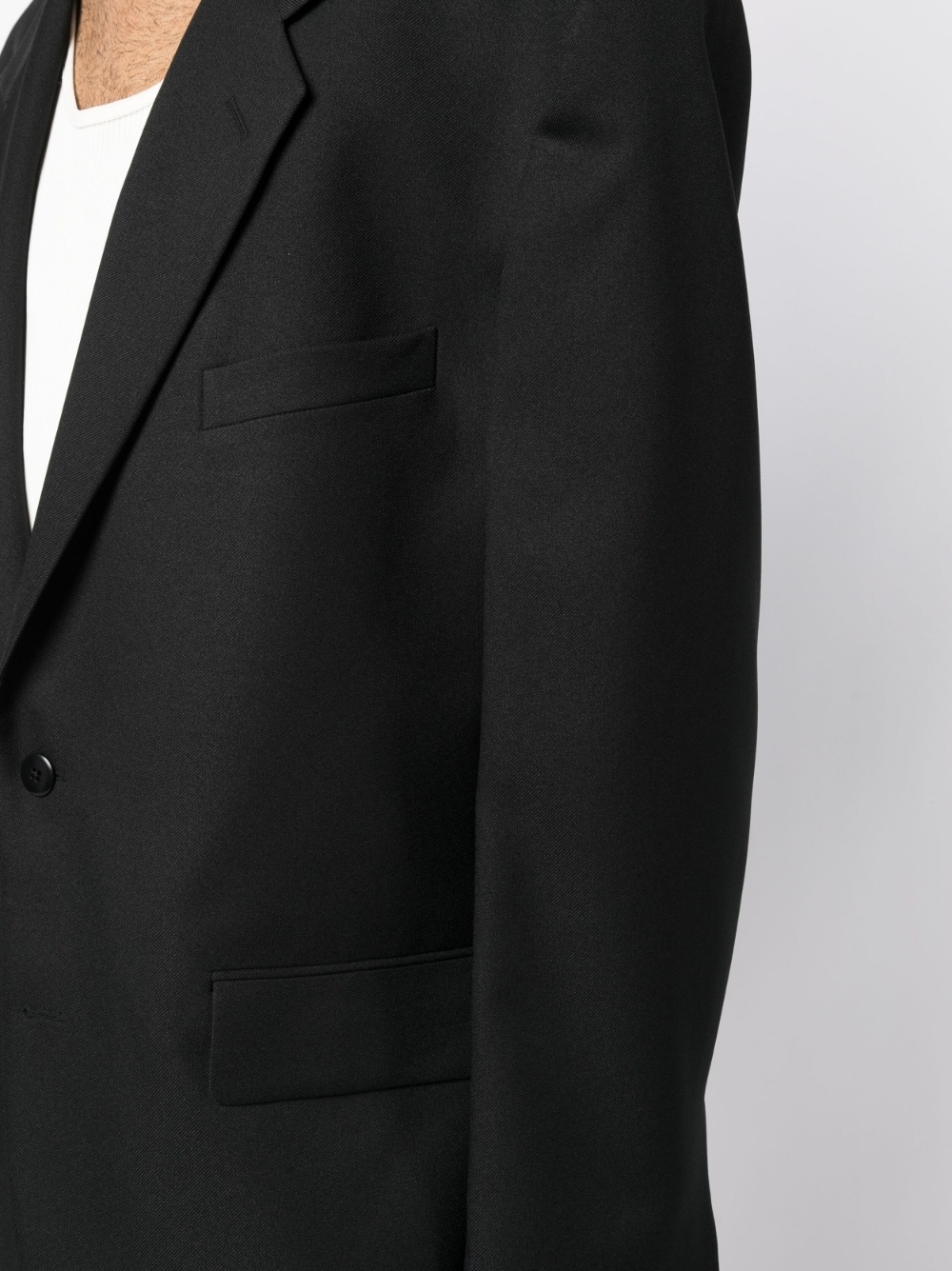 long-sleeved oversized blazer - 5