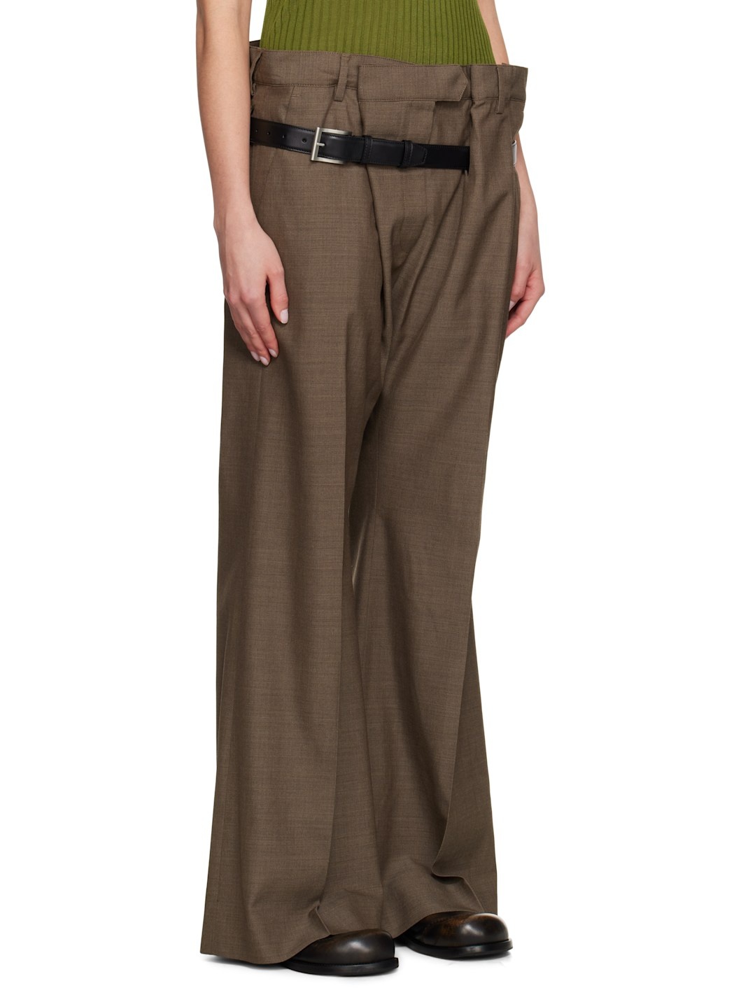 Brown Belt Trousers - 2