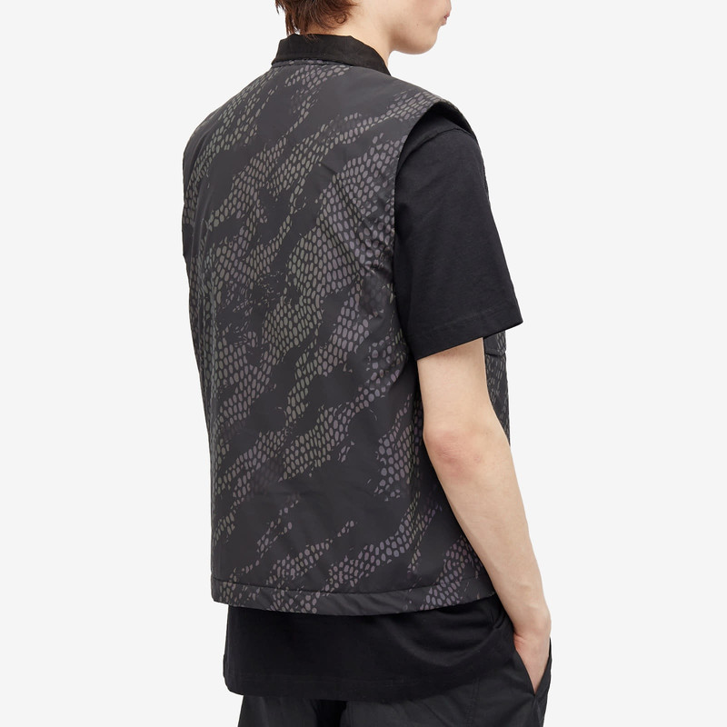Maharishi Reflective Camo Padded Flak Vest 3