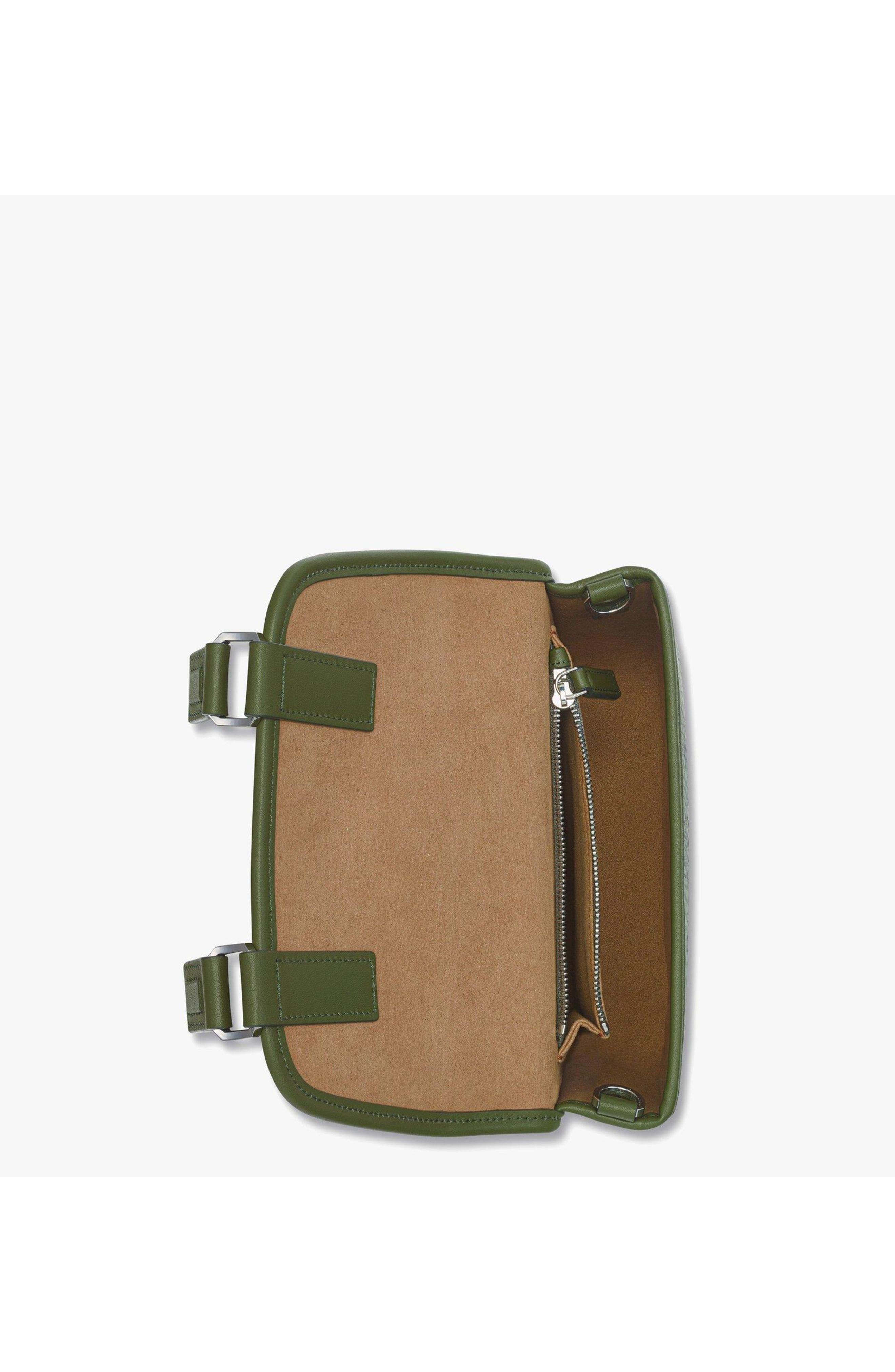 MCM Aren Messenger Bag in Visetos in Green at Nordstrom - 3