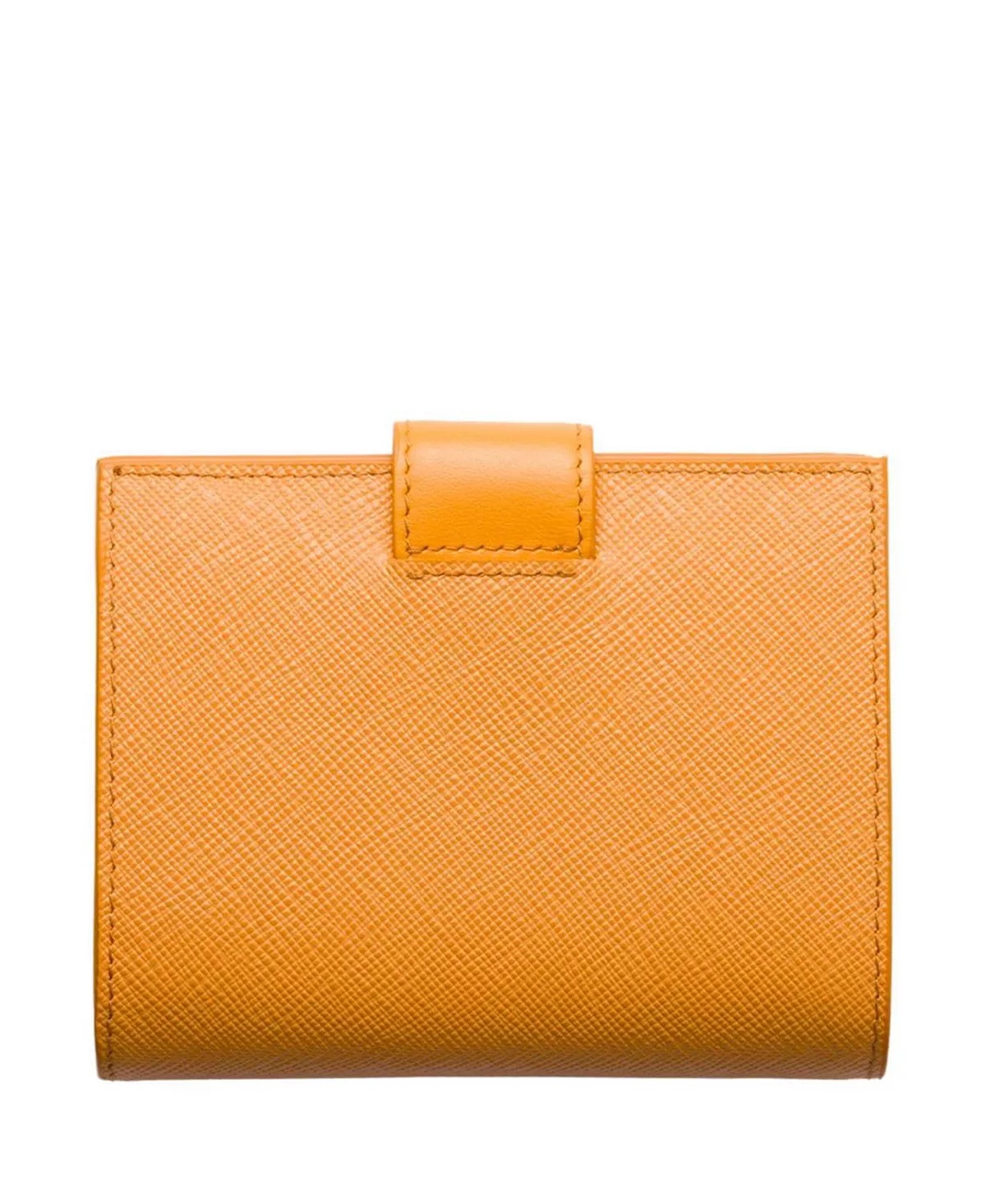 Small Saffiano and Smooth Leather Wallet - 4
