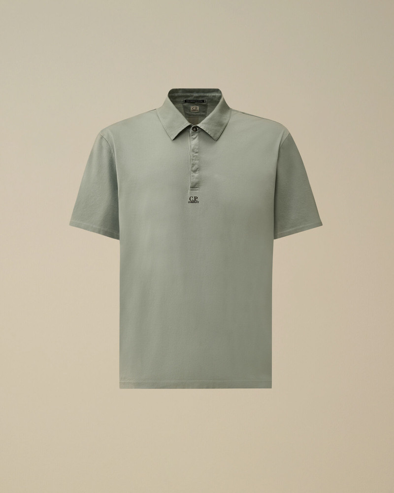 70/2 Mercerized Jersey Gasato Short Sleeve Logo Polo 1