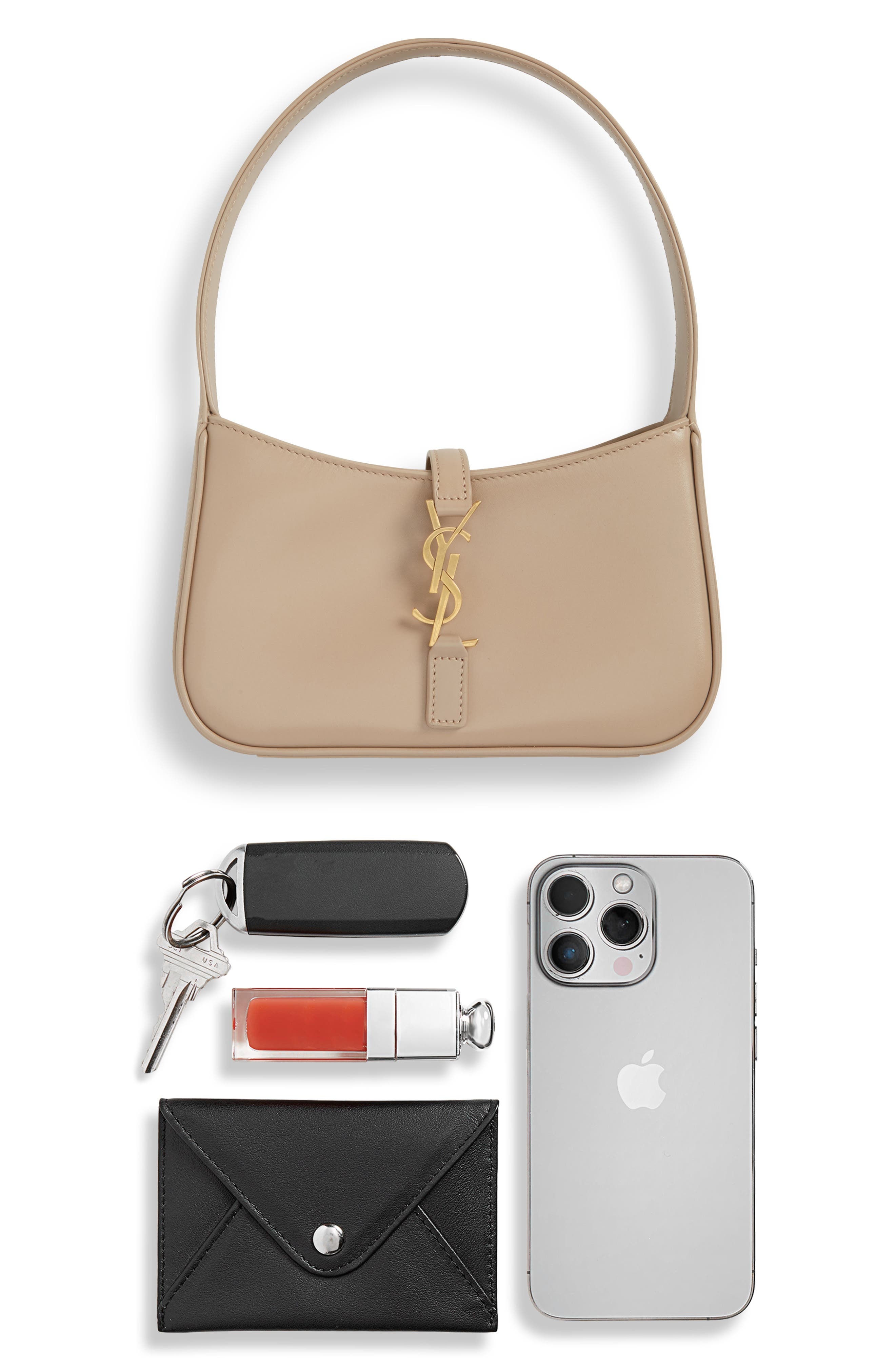 Micro Le 5 à 7 Leather Hobo - 8