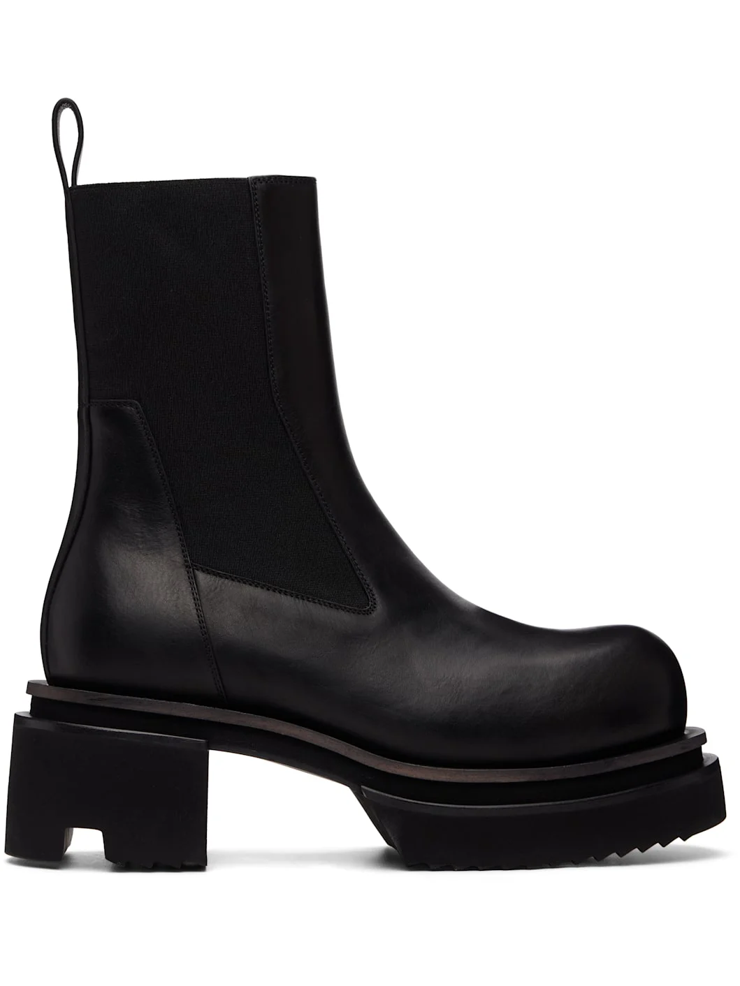 Black Temple Beatle Bogun Chelsea Boots - 1
