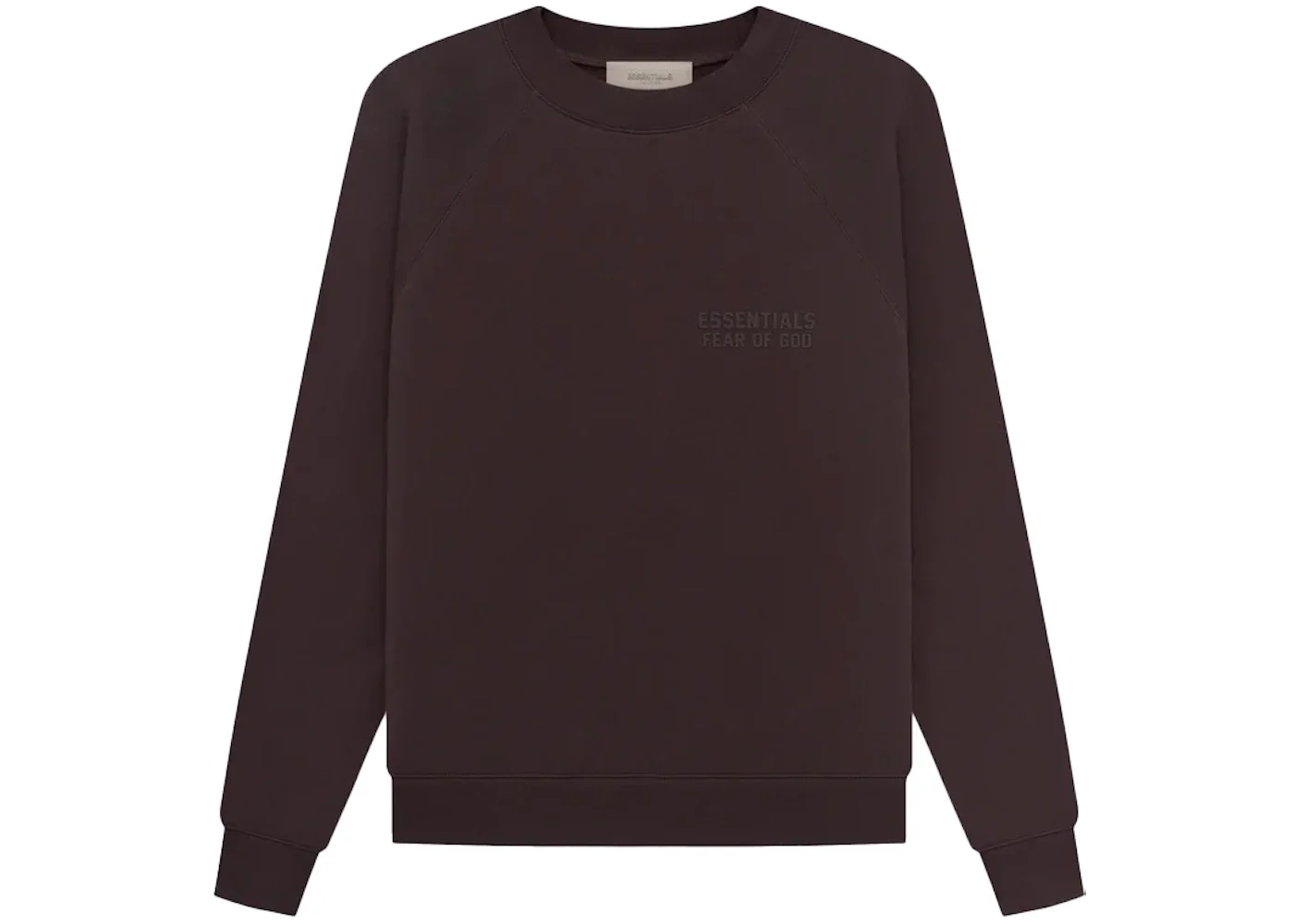Fear of God Essentials Crewneck Sweatshirt Plum - 1