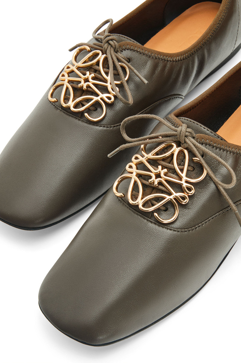 Anagram soft derby in lambskin 4