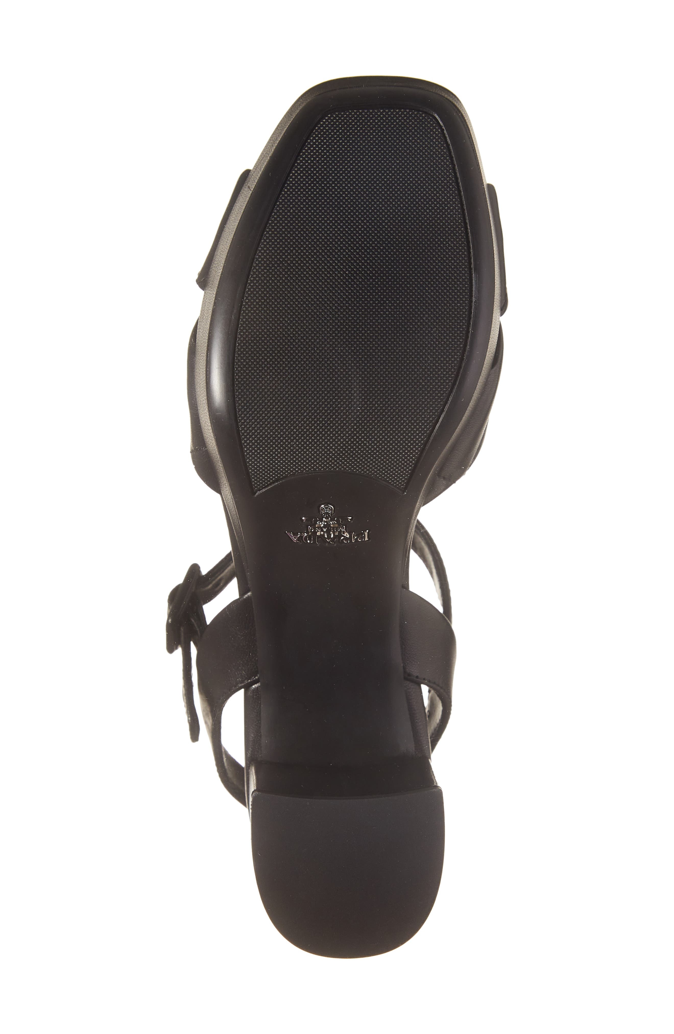 Diagram Quilted Leather Platform Sandal - 6
