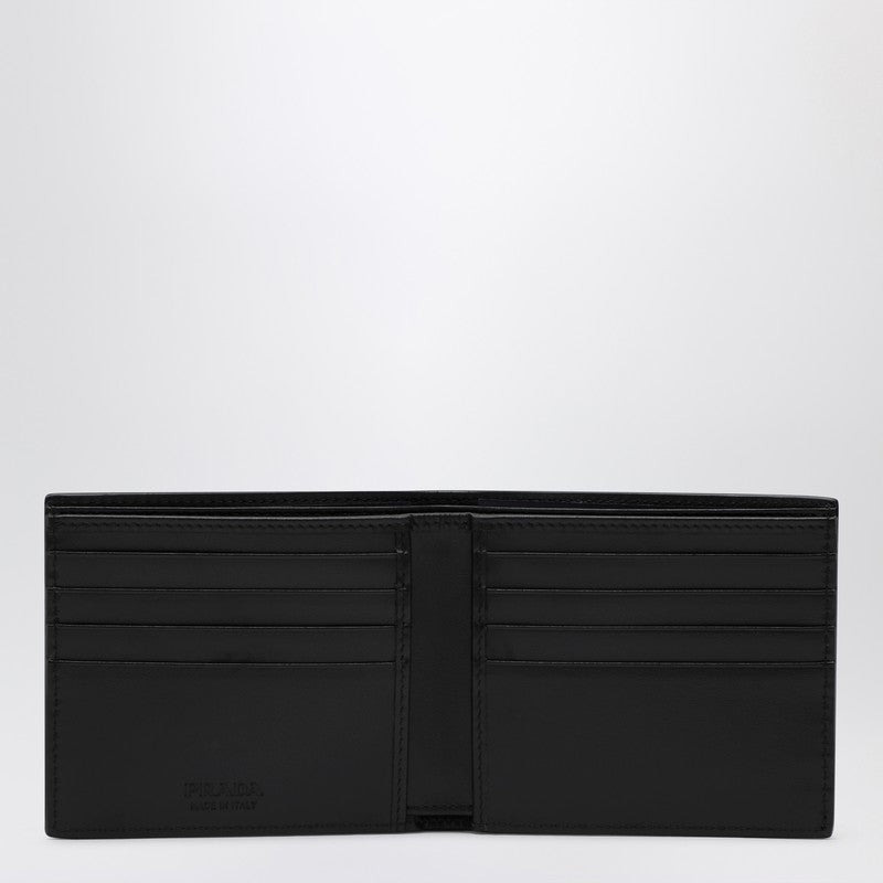 Prada Black Leather Wallet Men - 2