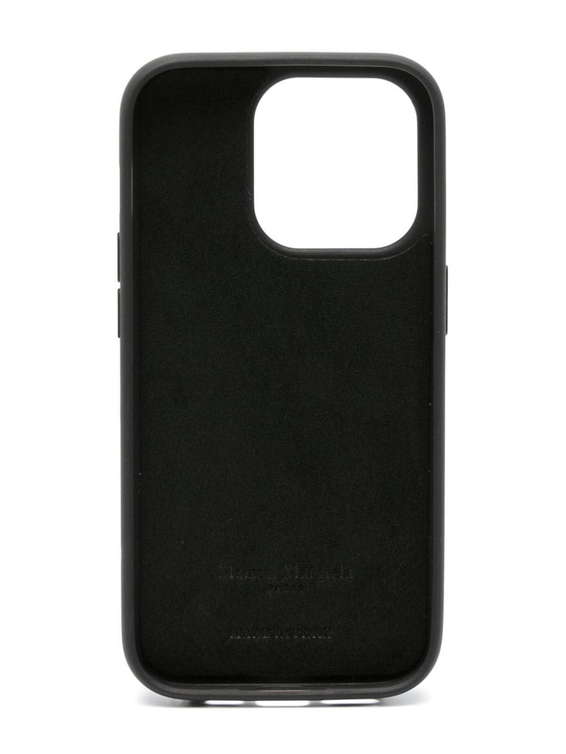 Maison Margiela logo-print iPhone 14 Pro case outlook