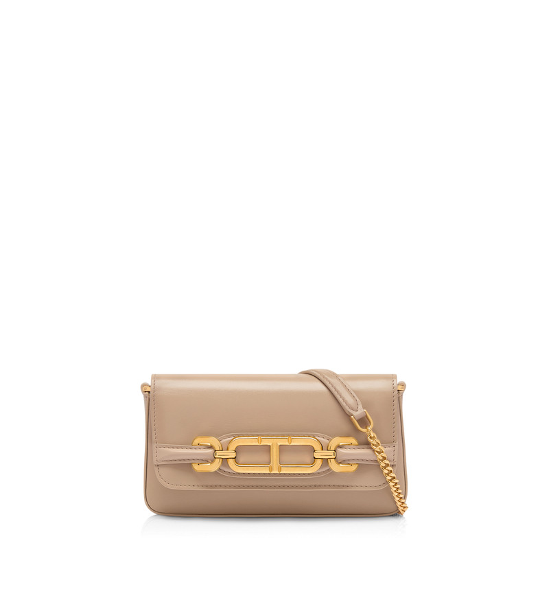 PALMELLATO-EFFECT LEATHER WHITNEY MINI BAG 1