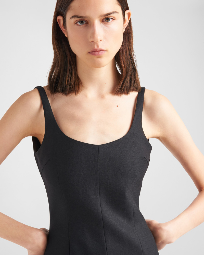 Wool mini-dress 3