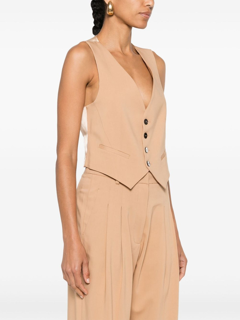 satin-panelled waistcoat 3