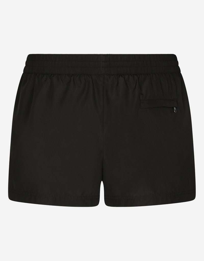 Dolce & Gabbana Short swim trunks with branded tag outlook