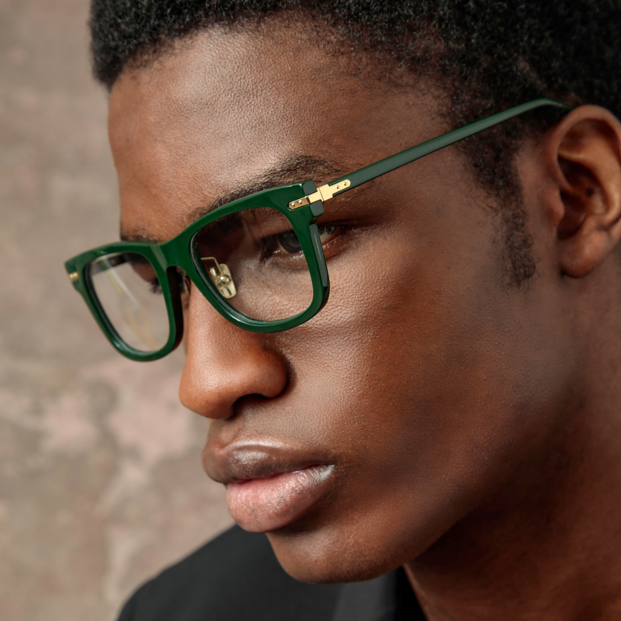 MEN'S PORTICO OPTICAL D-FRAME IN FOREST GREEN (ASIAN FIT) - 2