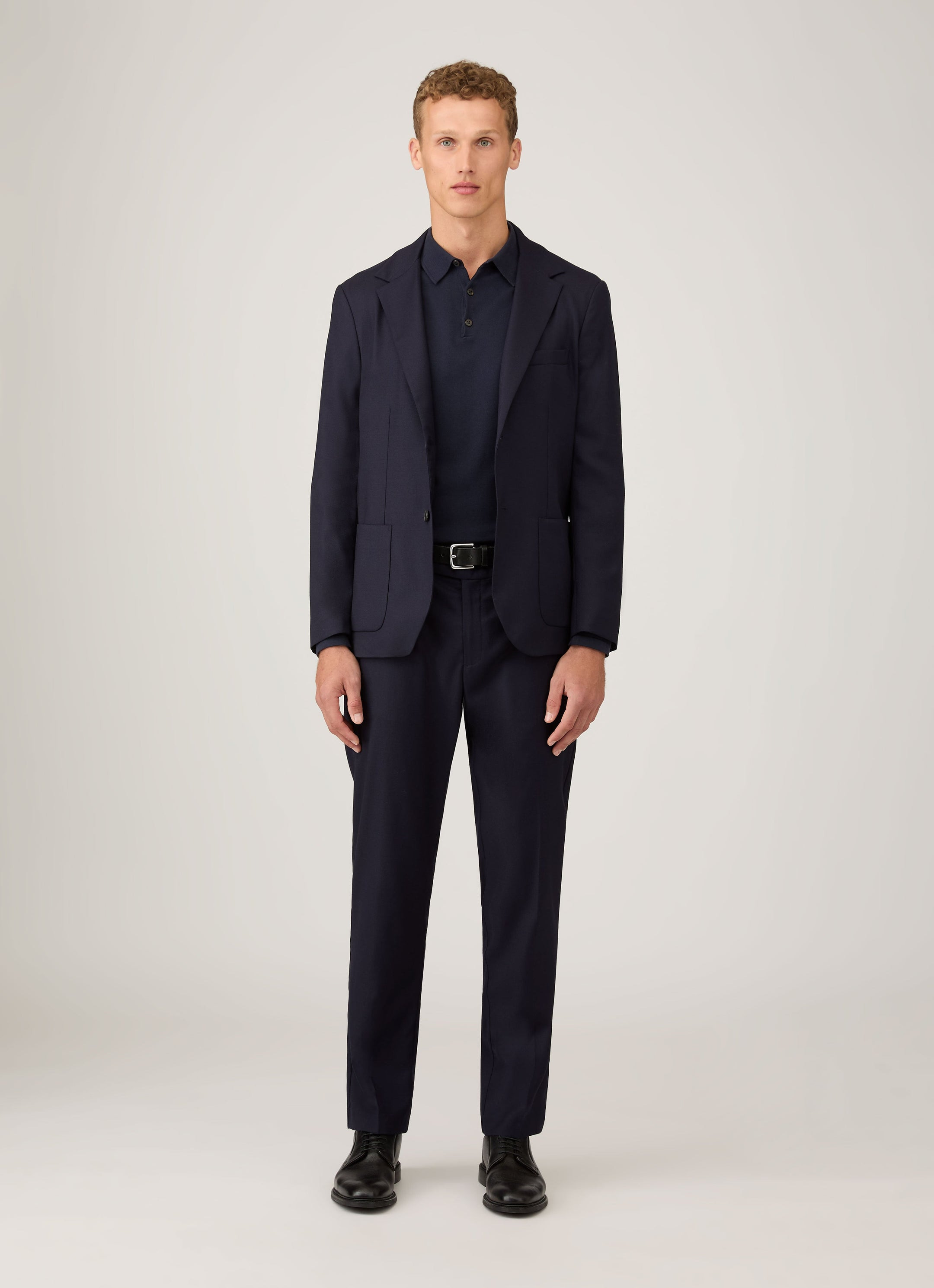 Lightweight Travel Wool Blazer - 3