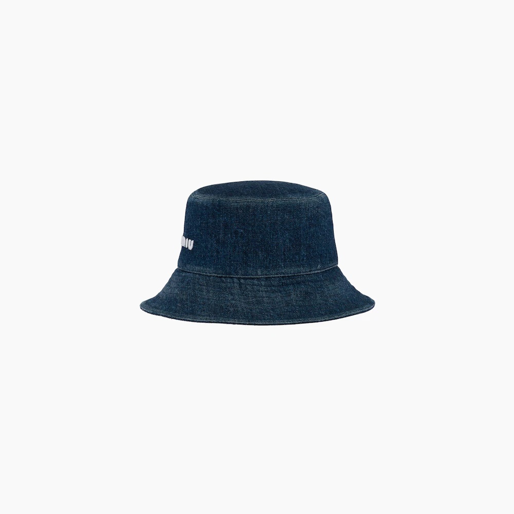 Denim bucket hat - 1