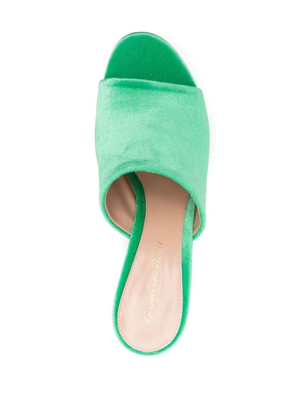 Holly 70mm chenille mules - 4