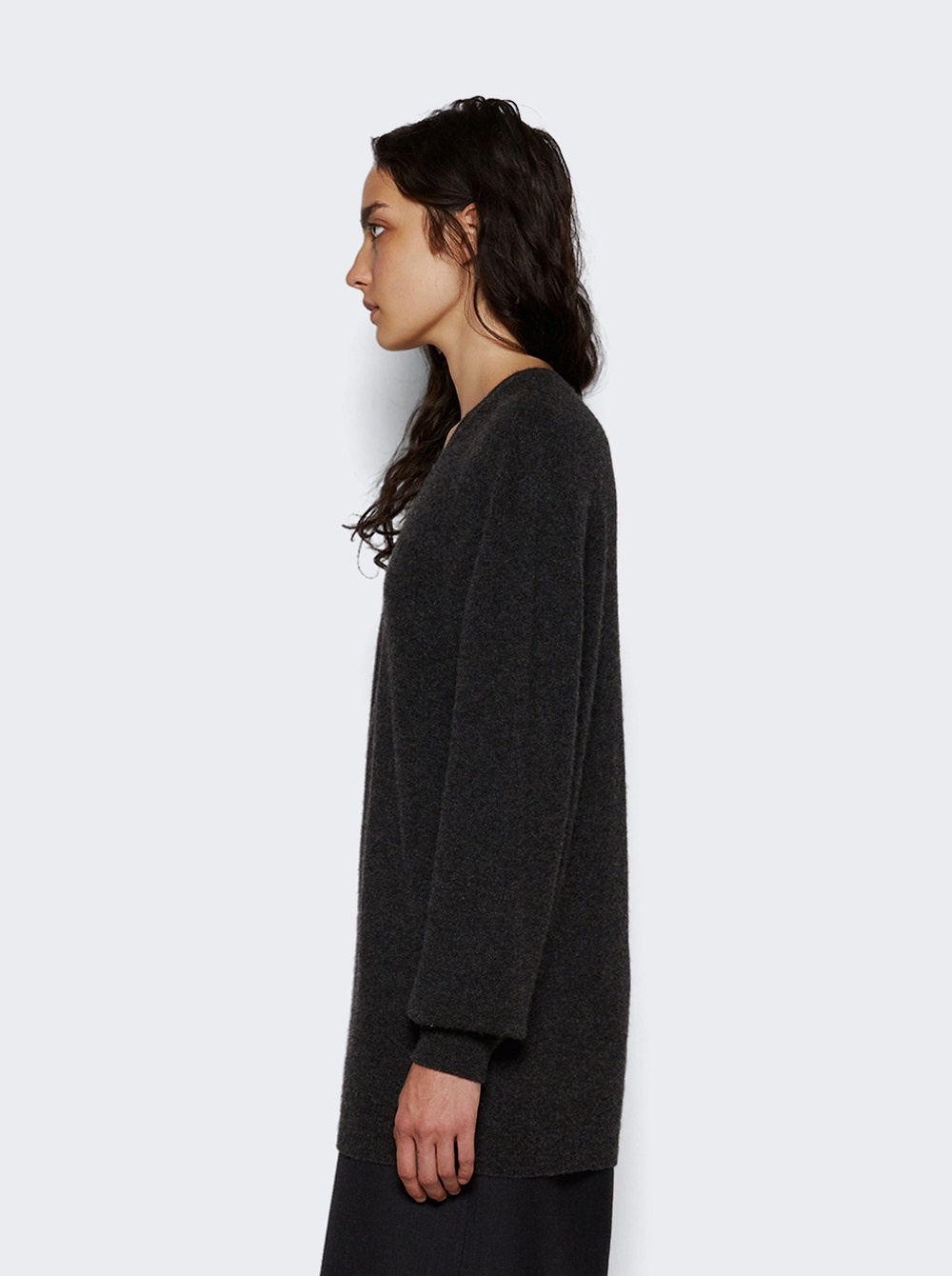 Isadora Cashmere Sweater Enzyme Black - 4