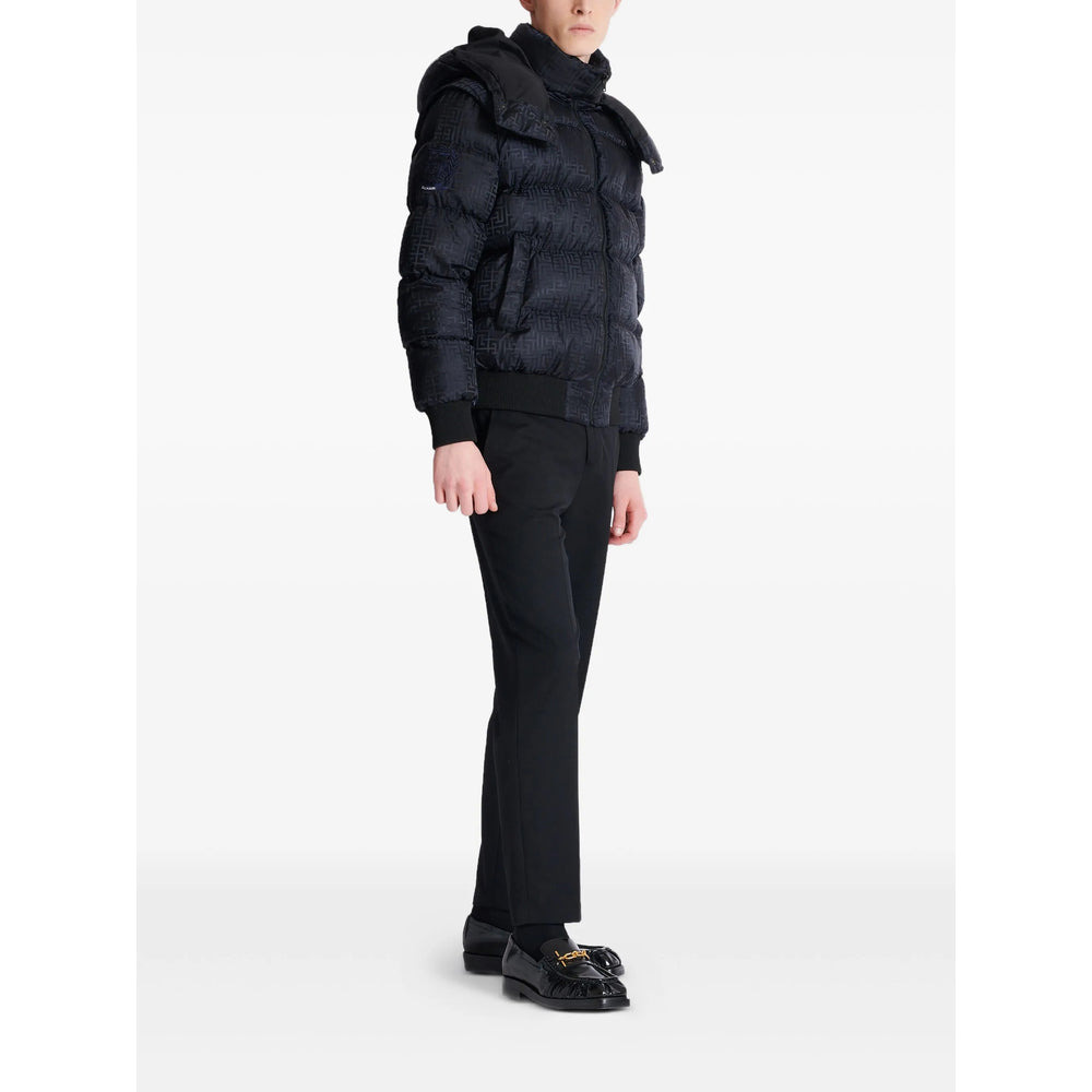 Balmain Black Jackets - Padded & Down Jackets Men - 5