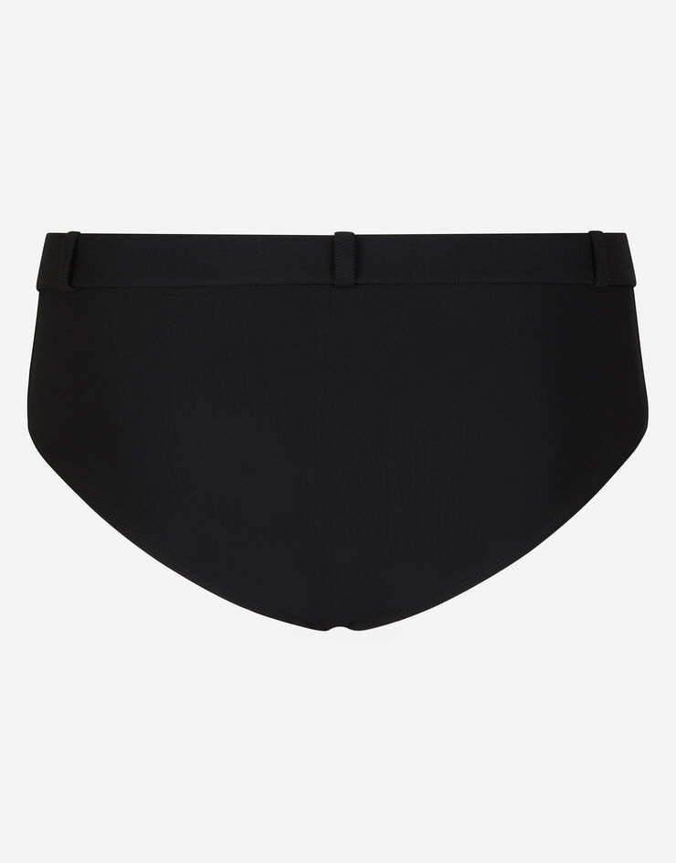 Swim briefs with high-cut leg and DG hardware - 2