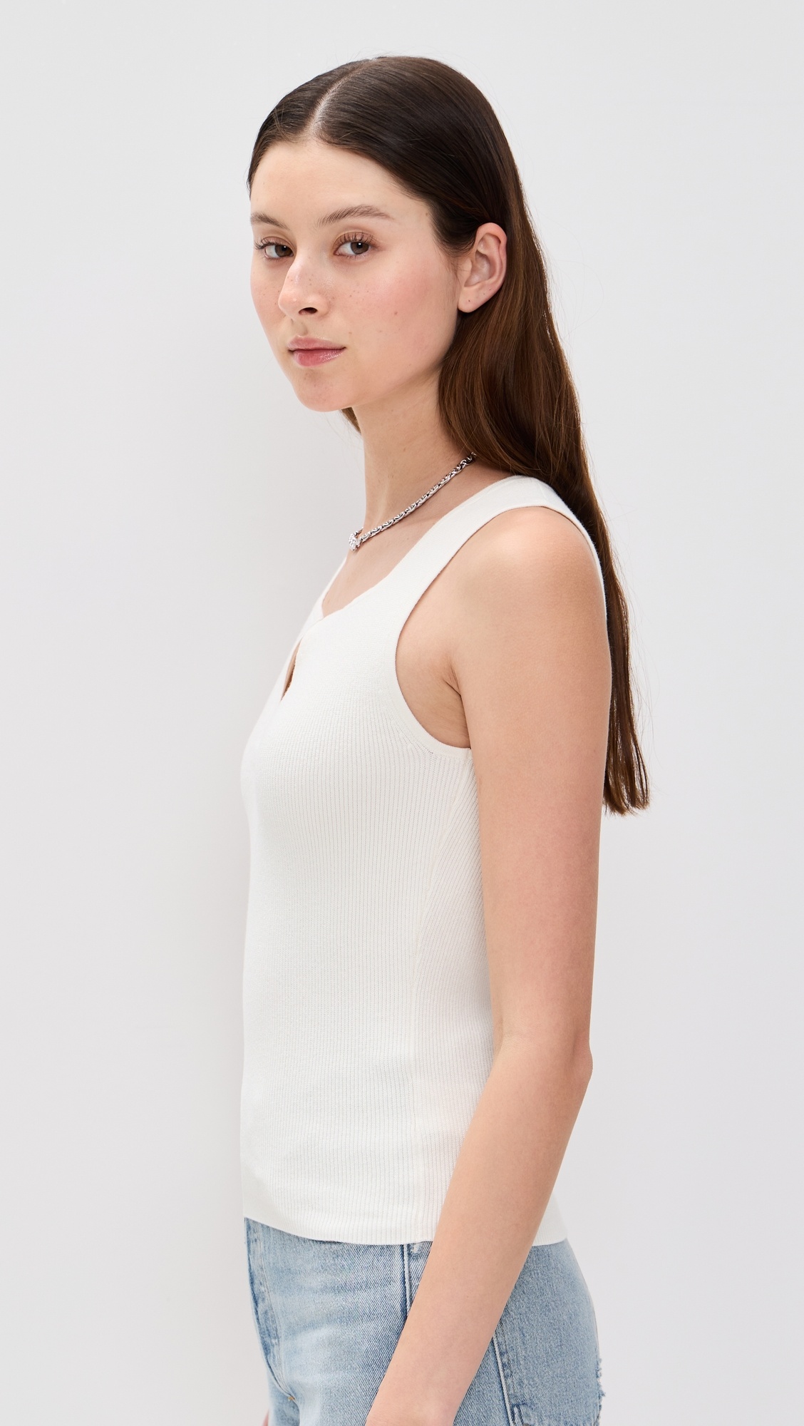 Rylie Cotton Sweater Tank - 3