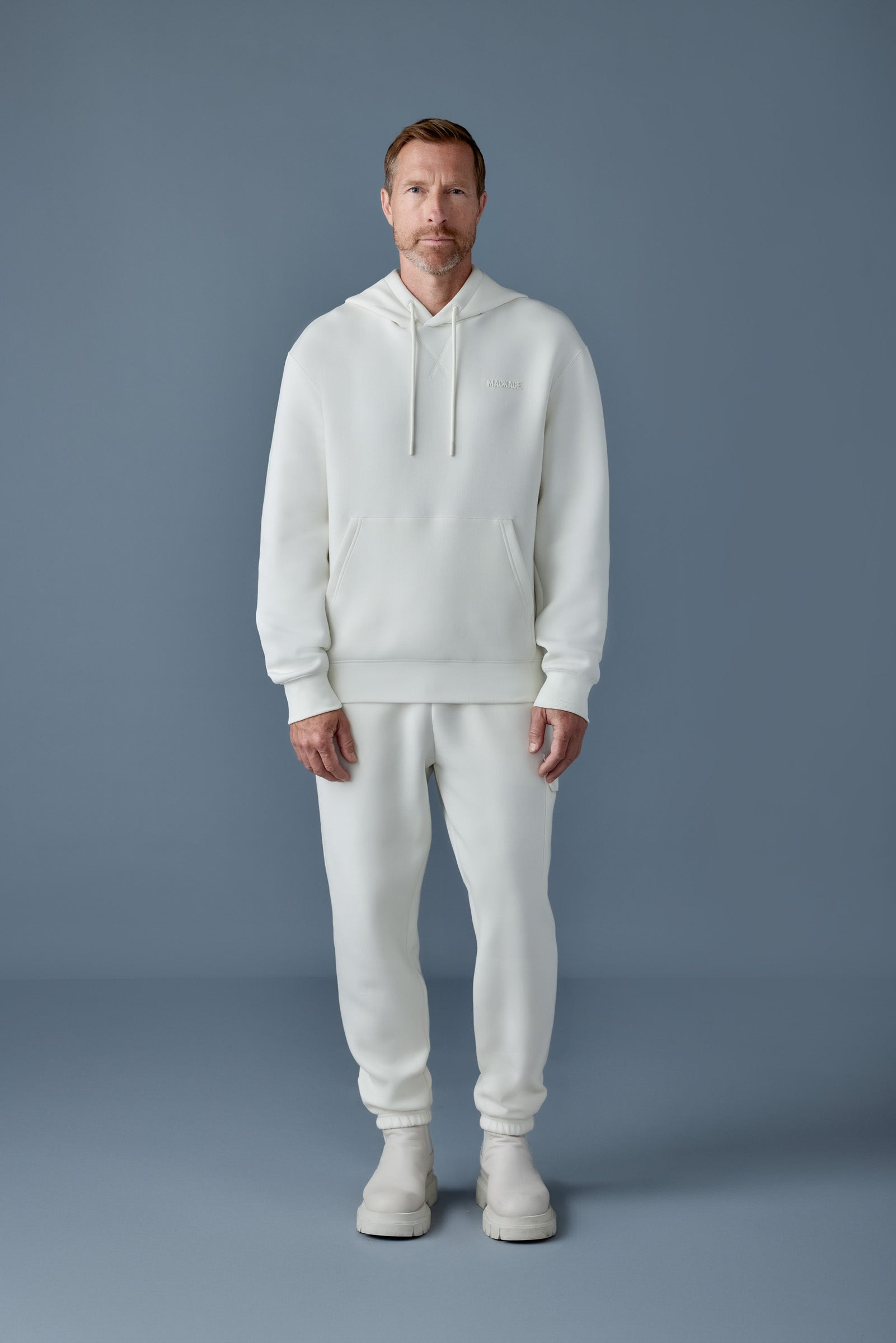 KRYSTIAN Double-face Jersey hoodie - 2