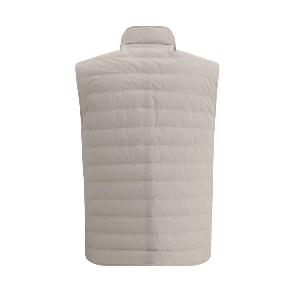 QUILTED DOWN JACKET WITH HIGH COLLAR - 2