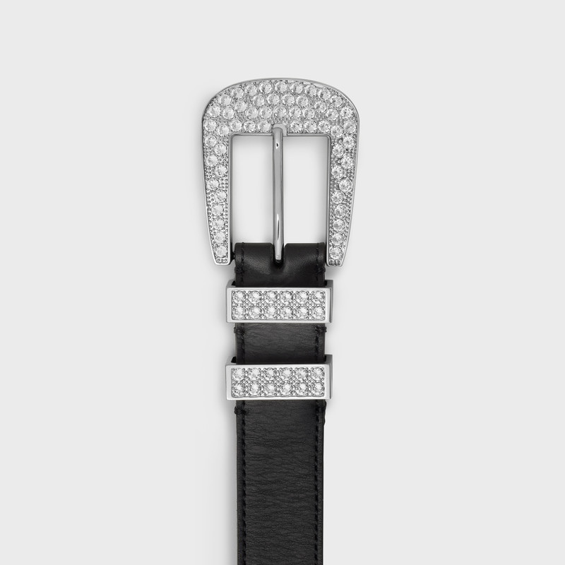 CELINE MEDIUM MARCO BELT WITH STRASS in VINTAGE CALFSKIN outlook