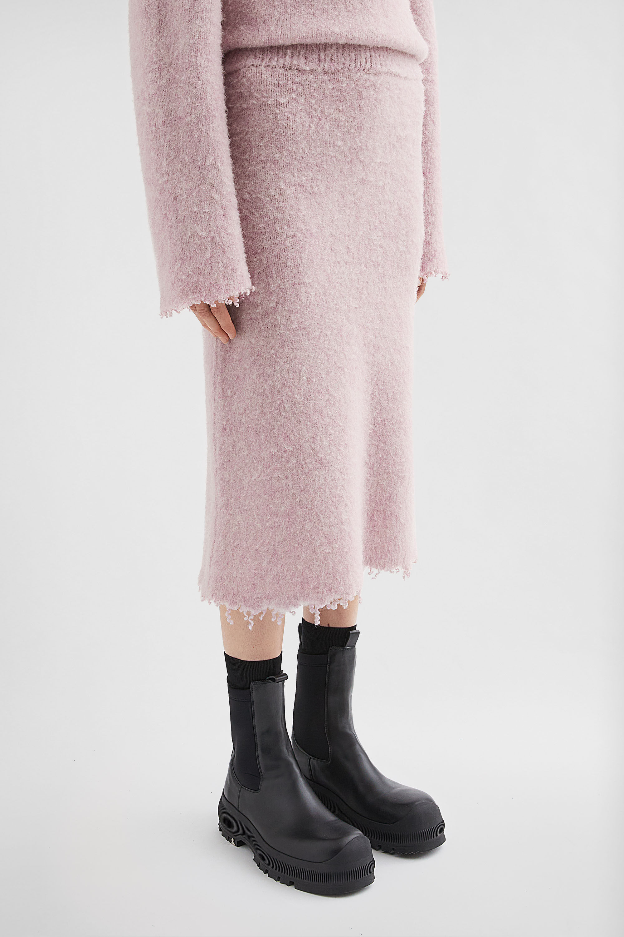 Wool Knit Skirt - 3