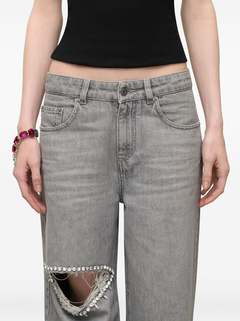 AREA crystal wrap cuff bracelet outlook