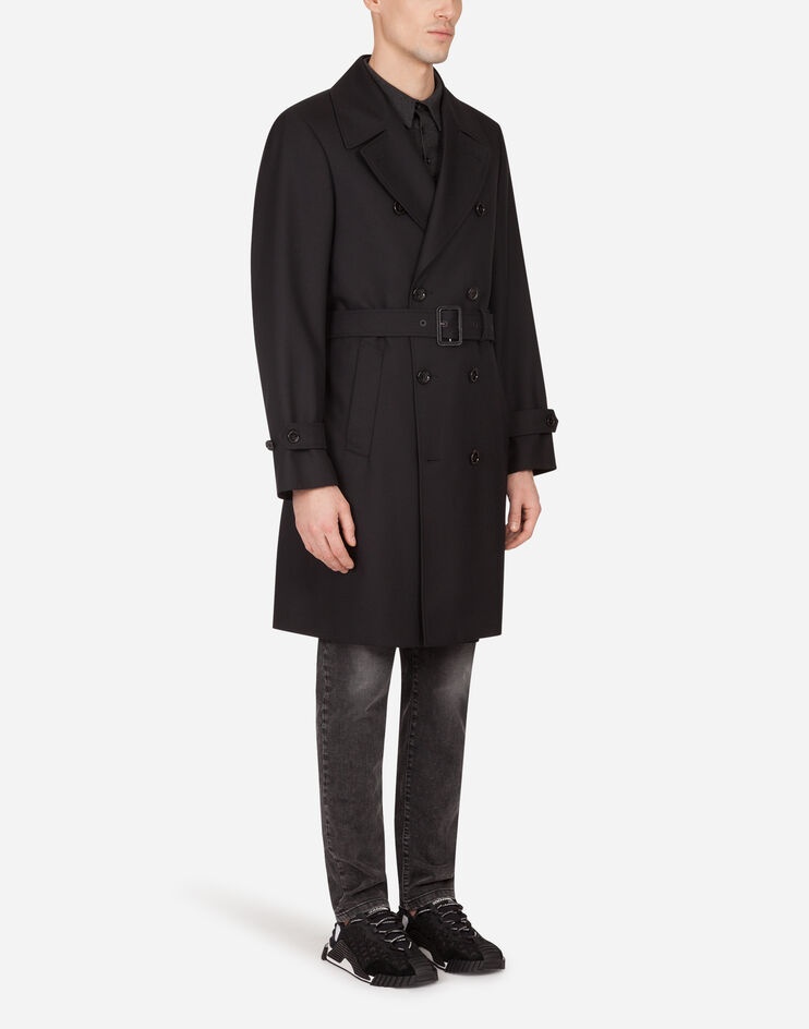 Wool trench coat - 6