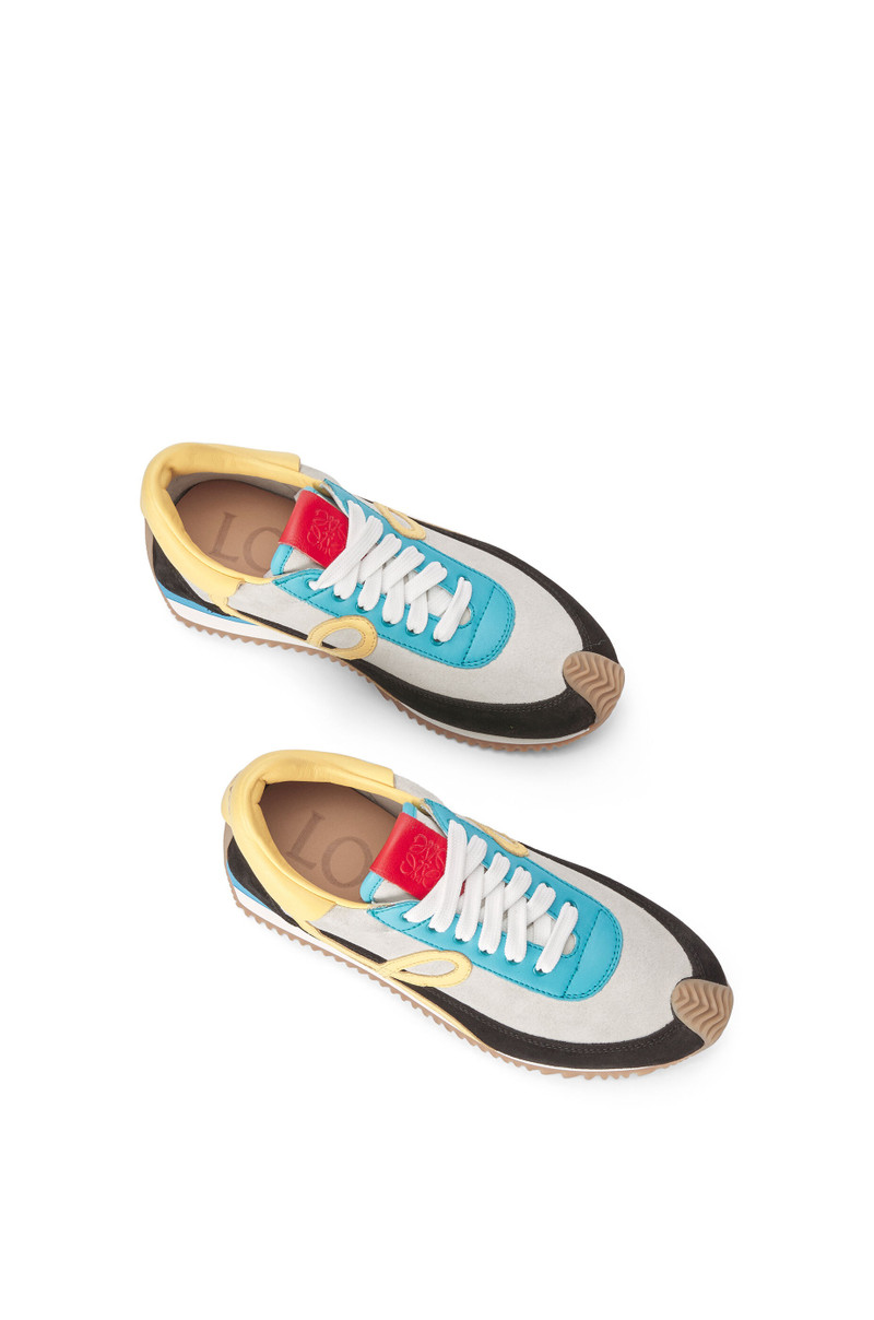 Flow runner in suede 3