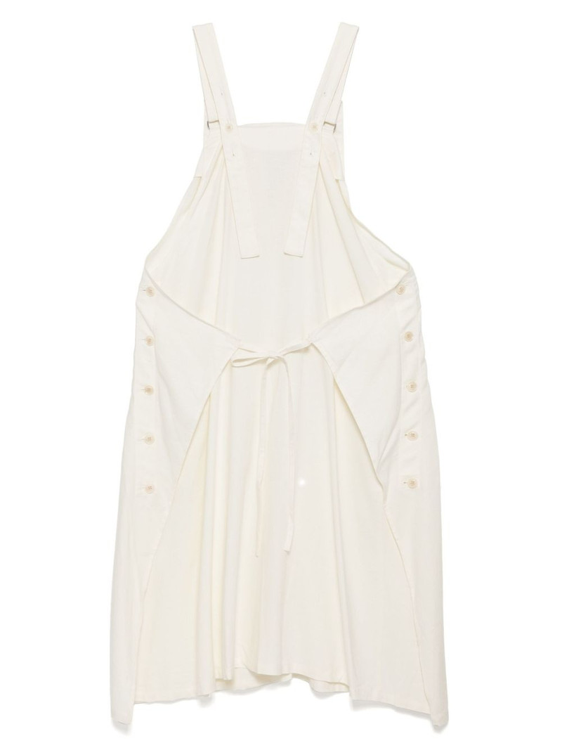 Y's button fastening dress outlook