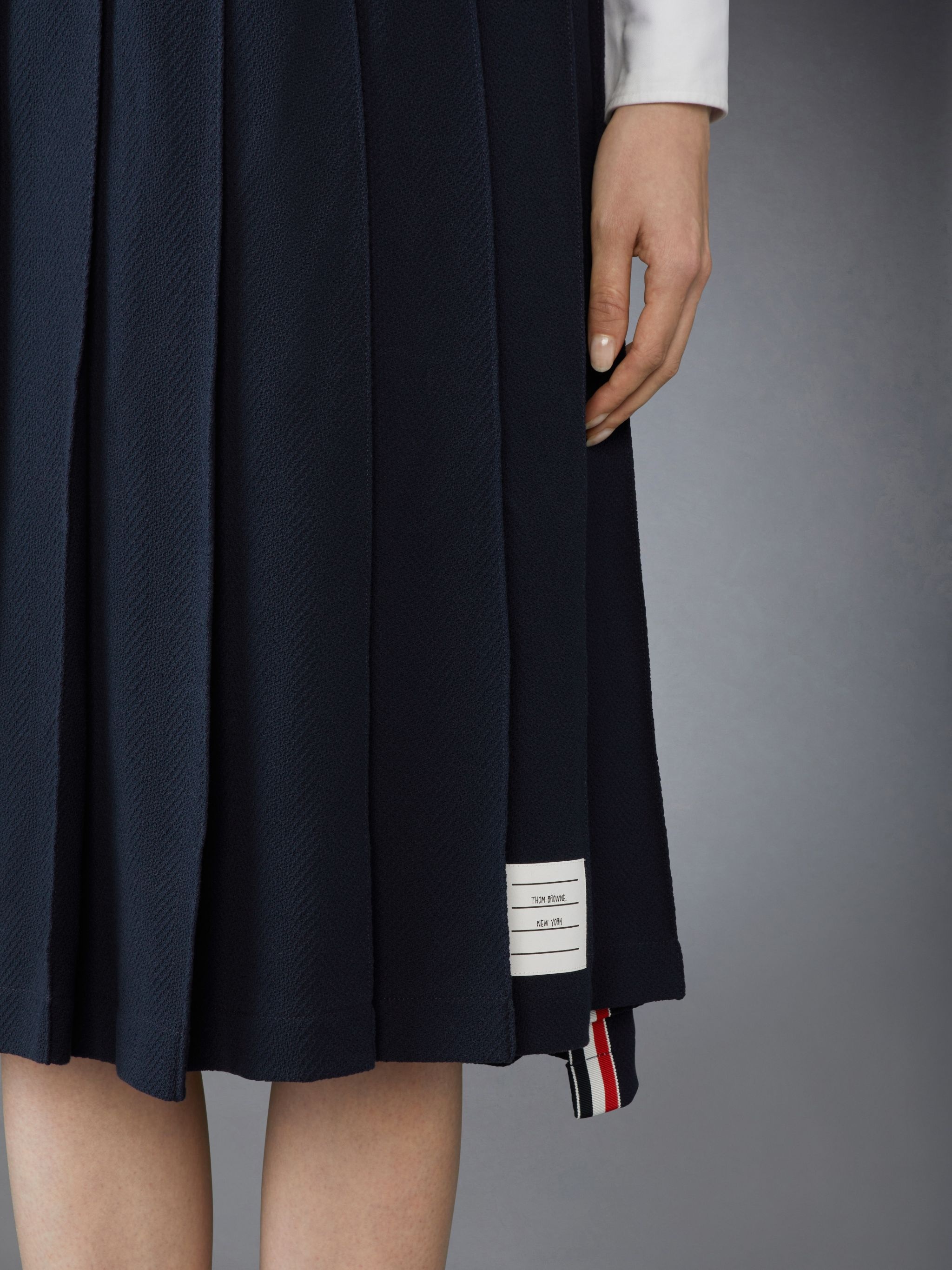 Cotton Pleated Skirt - 5