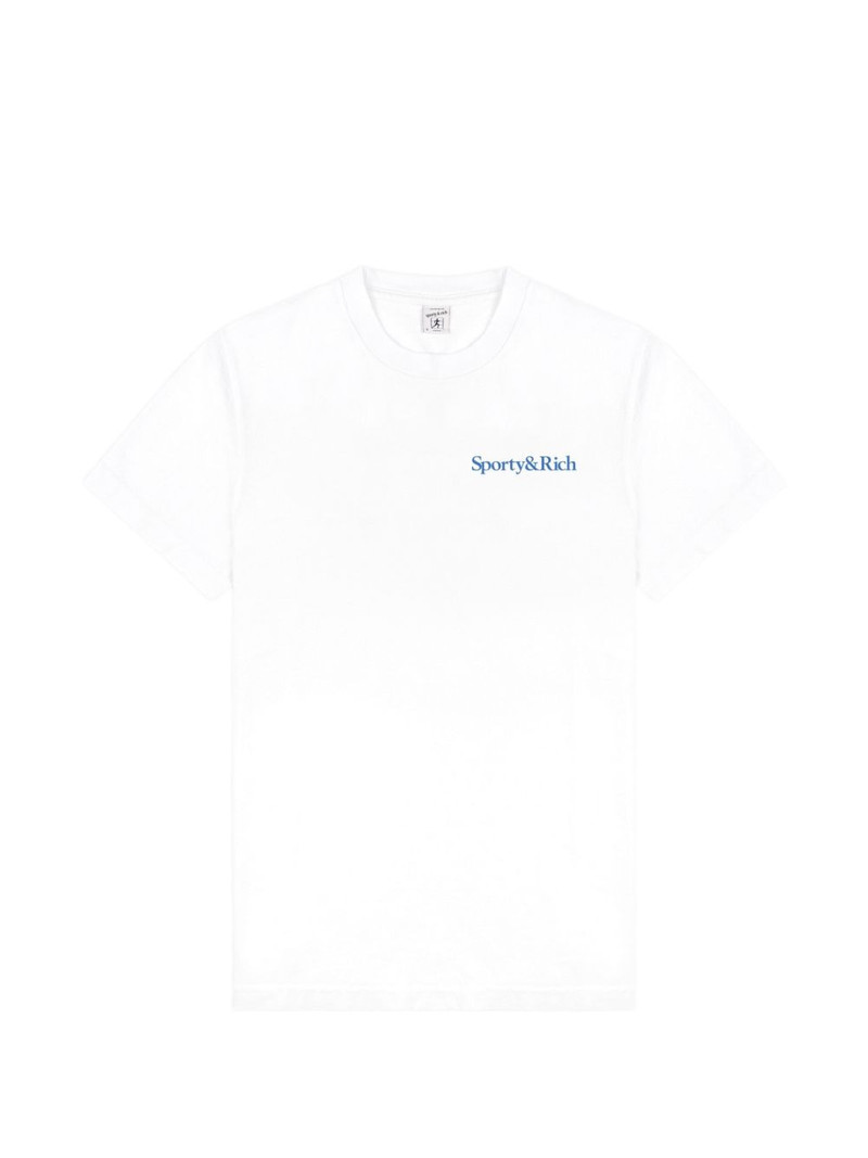 Sporty & Rich logo-print T-shirt outlook