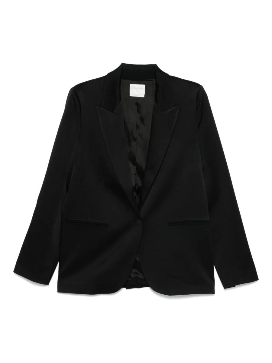 Forte_Forte Satin Single-Breasted Jacket - 1