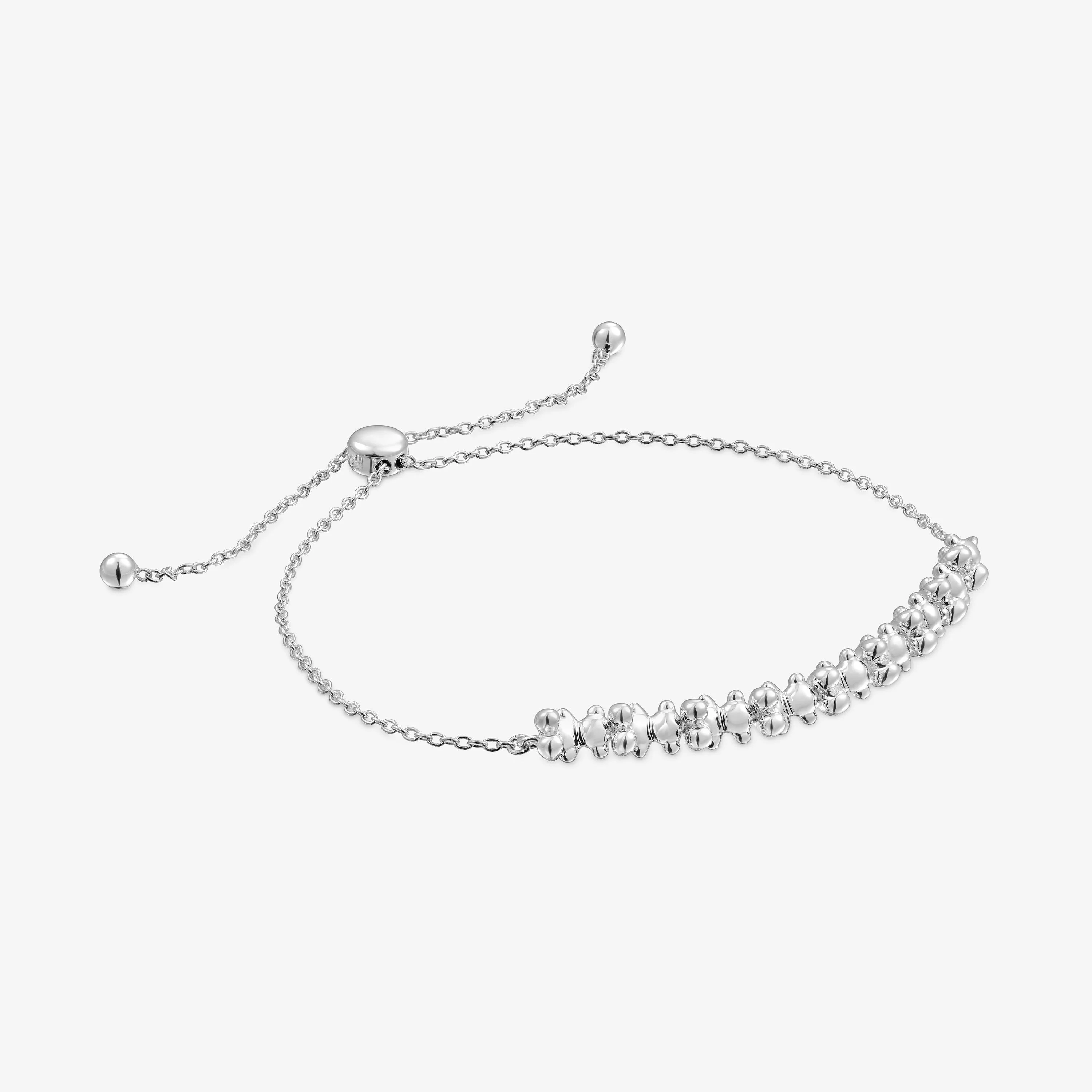 Bold Bear Silver chain Bracelet - 1