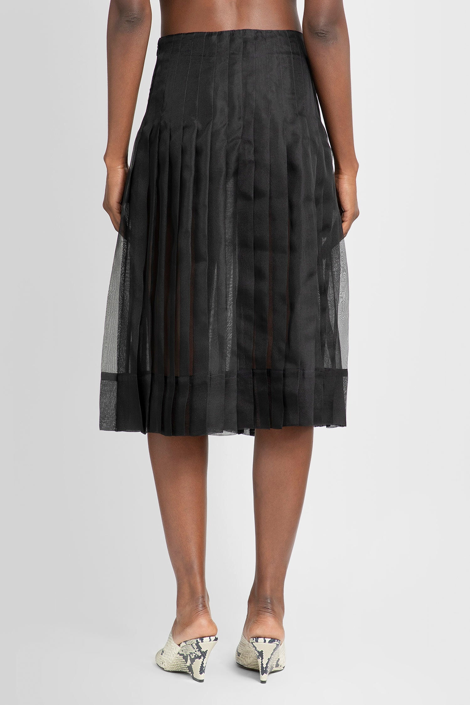 KHAITE WOMAN BLACK SKIRTS - 4